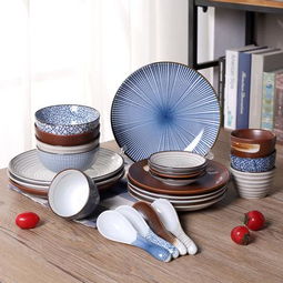 品味和風(fēng)雅韻——品味日式青花陶瓷餐具套裝的獨特魅力